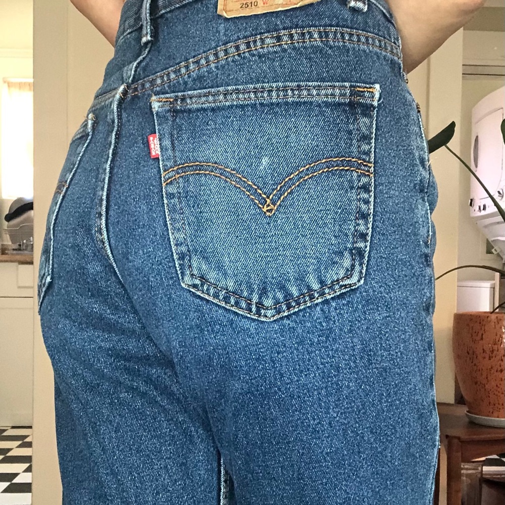 Vintage Pastor High-Waist Jeans